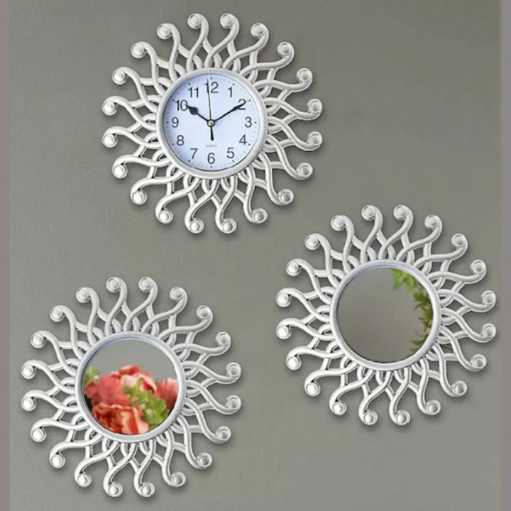 Best Sellers 3 Pcs European Elegant Decorative Clocks